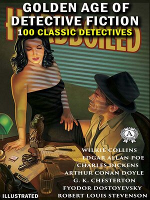 cover image of 100 classic detectives. Golden Age of Detective Fiction. Illustrated